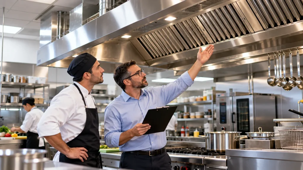 kitchen exhaust hood requirements